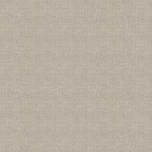 57.8 sq. ft. Seaton Wheat Linen Texture Strippable Wallpaper Covers