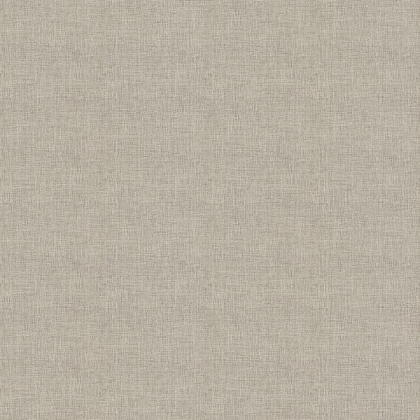 Advantage 57.8 sq. ft. Seaton Wheat Linen Texture Strippable Wallpaper Covers