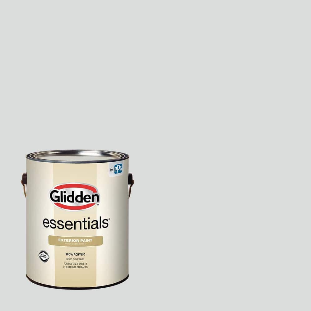 1 gal. #PPG1001-3 Thin Ice Flat Exterior Paint price history on PriceWatchPro