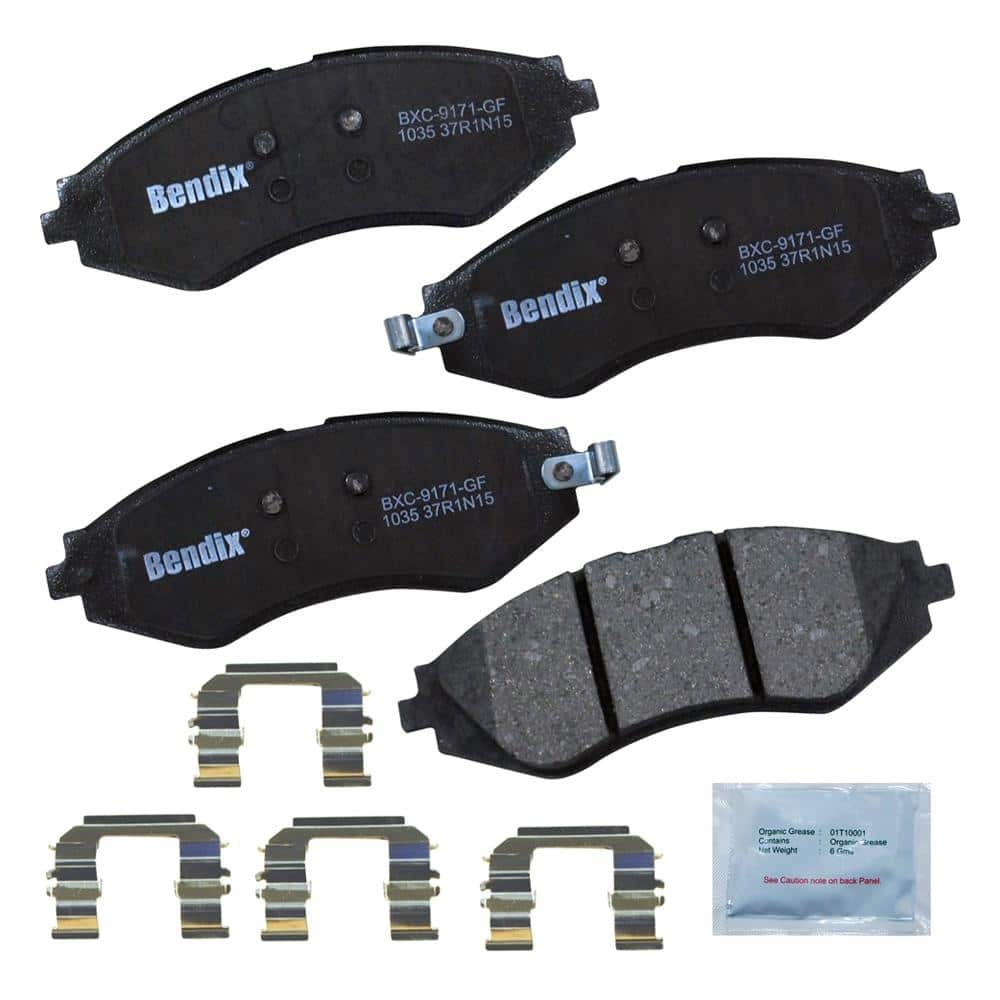 Bendix Premium Copper Free Disc Brake Pad Set CFC1035 - The Home Depot