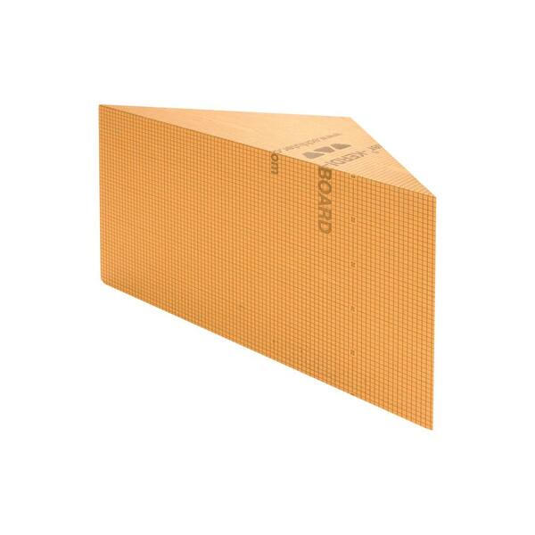 Schluter Kerdi-Board-SB 24 in. x 24 in. Triangular Shower Bench KBSB610TA -  The Home Depot