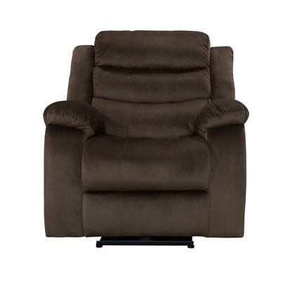 Dark Brown Power Recliner Chair with USB Port for Bedroom and Living Room Electric Reclining Sofa Chair