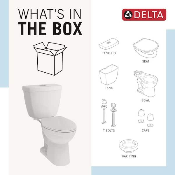 Elongated Toilet in White C43908-WH