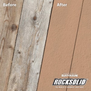 1 gal. Buckskin Exterior 20X Deck Resurfacer