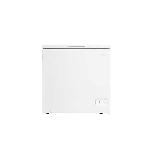 Danby 34.65 in. 7.0 cu. ft. Manual Defrost Square Model Chest Freezer DOE Garage Ready in White