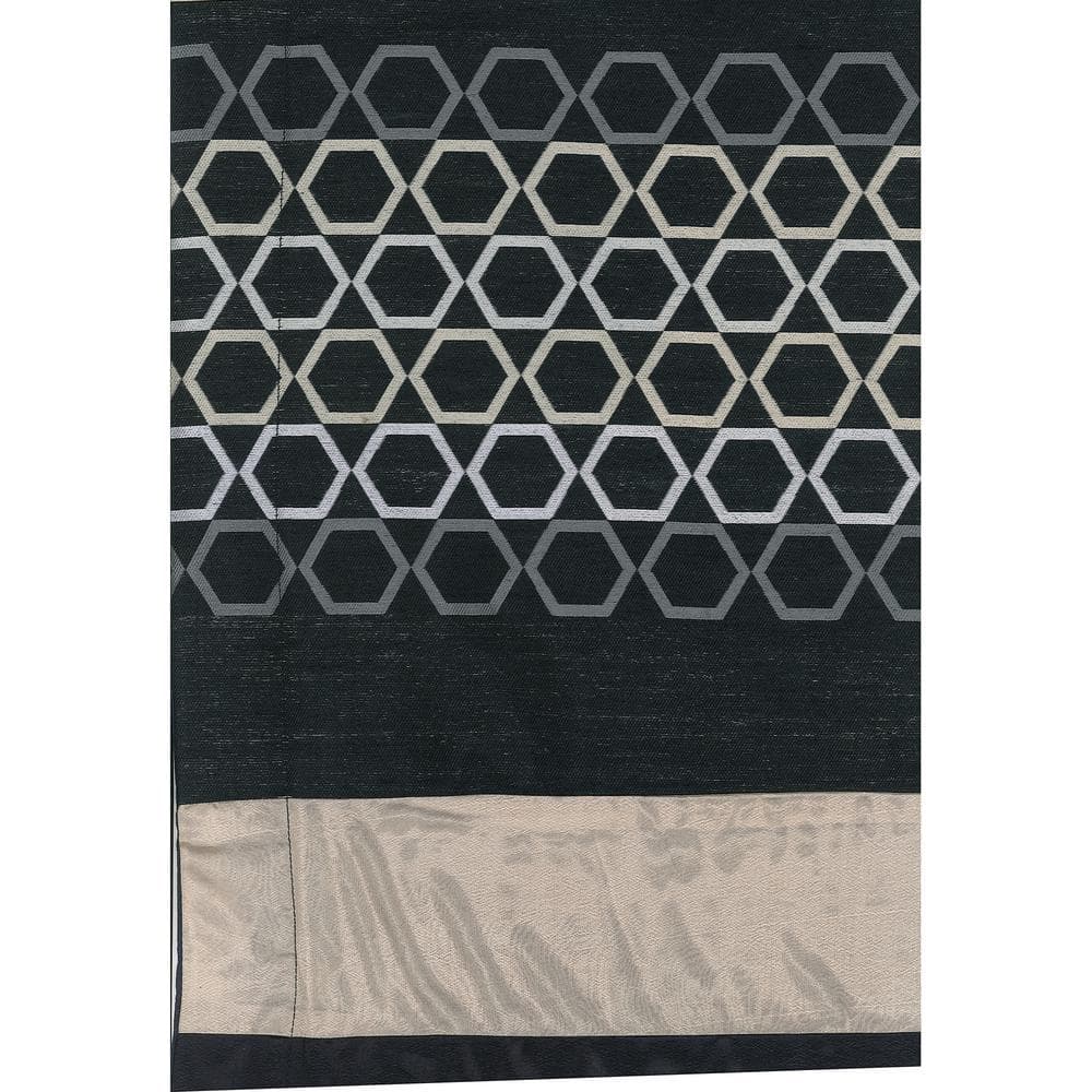 Black and Champagne Queen Down Alternative Microfiber Comforter Set
