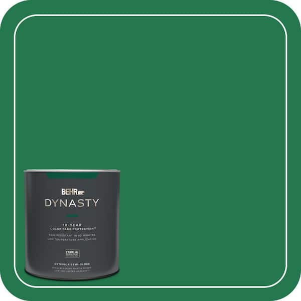 BEHR DYNASTY 1 qt. #460B-7 Pine Grove Semi-Gloss Exterior Stain-Blocking Paint & Primer