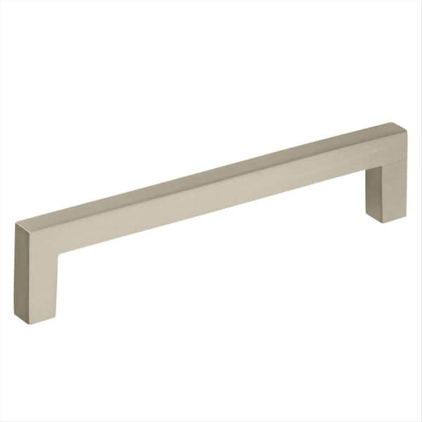 Monument 5-1/16 in. (128mm) Modern Satin Nickel Bar Cabinet Pull