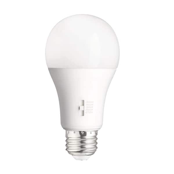 EcoSmart 60-Watt CEC Motion Sensor LED Light Bulb with Selectable Color Temperature (1-Pack) 11A19060WCCTM01 - The Depot