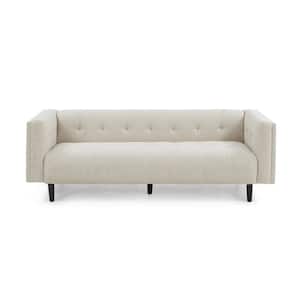 Ludwig 3-Seat Beige Fabric Sofa
