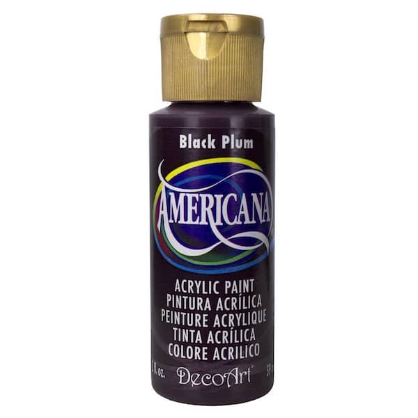 DecoArt Americana 2 oz. Black Plum Acrylic Paint