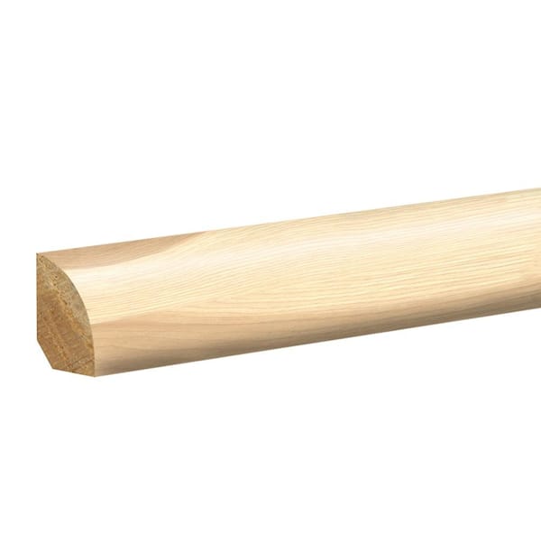 PERFORMANCE ACCESSORIES Parchment 0.62 in. T x 0.75 in. W x 94.5 in. L Quarter Round Molding