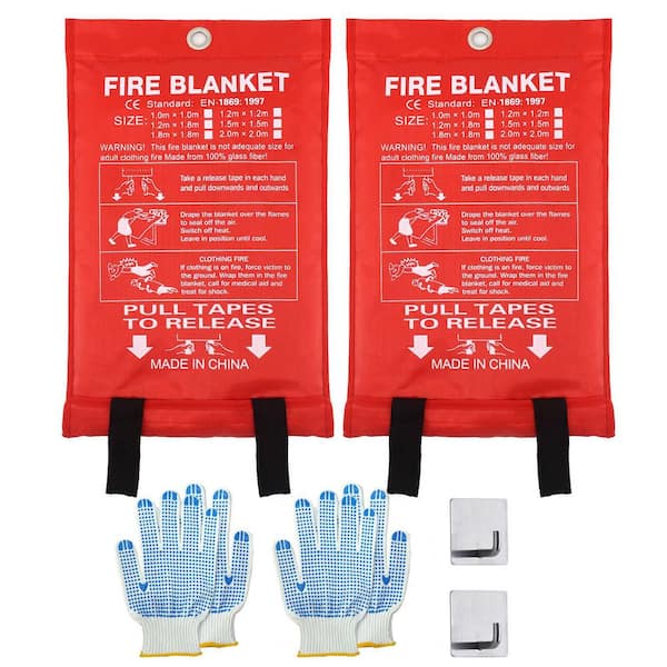fire blanket m blanket size