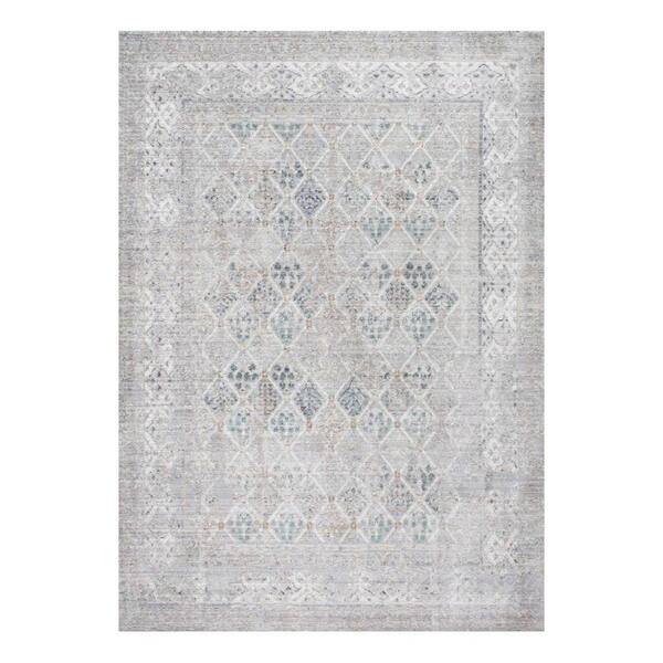 nuLOOM Claretta Transitional Gray 9 ft. x 12 ft. Area Rug