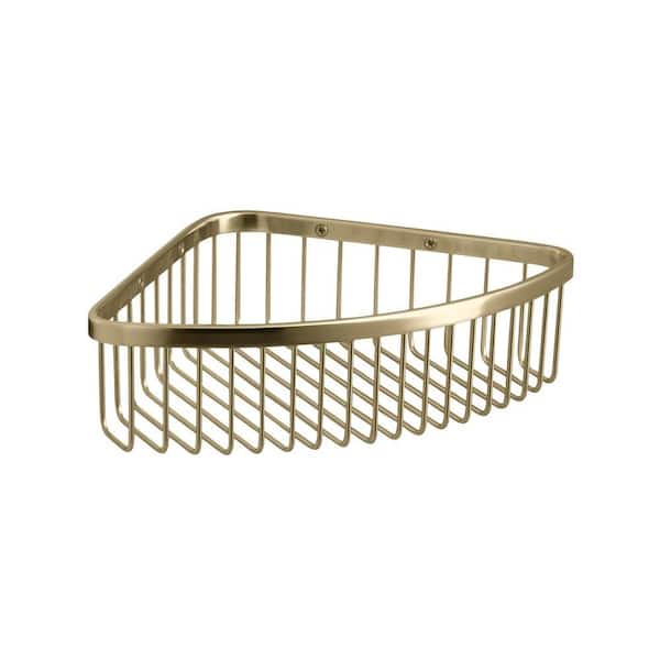KOHLER Large Shower Basket in Vibrant French Gold K-1897-AF - The