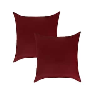 A1HC Waterproof Copper Rust 22 in. x 22 in. Outdoor Throw Pillow Covers (Set of 2)