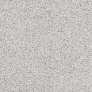 Around The World - Heavenly - Gray 56.2 oz. Nylon Texture Installed Carpet