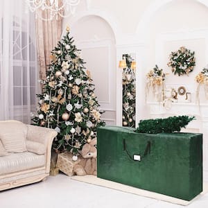 Green Artificial Tree Storage Bag for Trees Up to 9 ft. Tall
