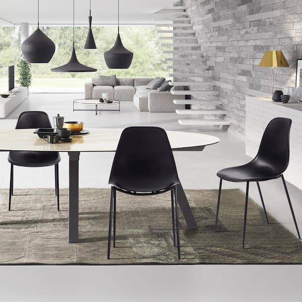 Isla Black Dining Chair (Set of 4)