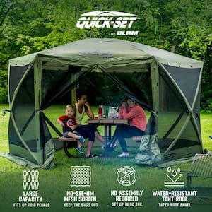 Quick Set Escape Portable Canopy Shelter Plus Wind and Sun Panels (6-Pack)