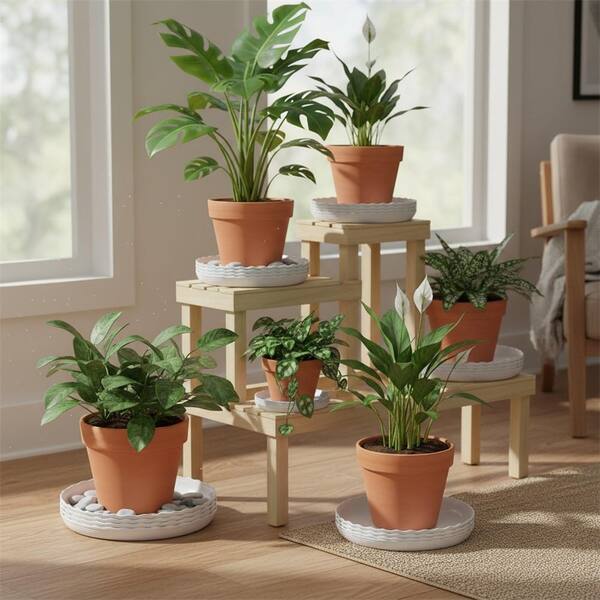 24 Pack Plastic Plant Saucer YNLIN378 - The Home Depot