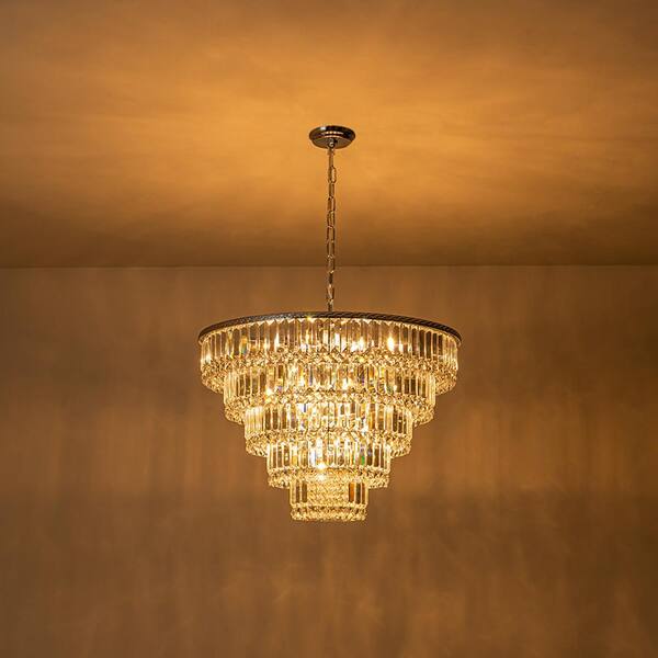 LUMiRiSE / ≠encore. Breezary 52-in Black with Light Brown Blades LED Indoor