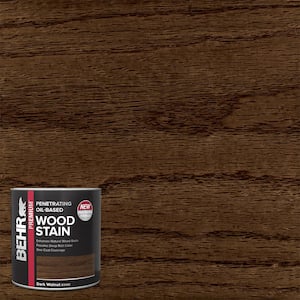 1 qt. #TIS-502 Dark Walnut Transparent Oil-Based Penetrating Interior Wood Stain