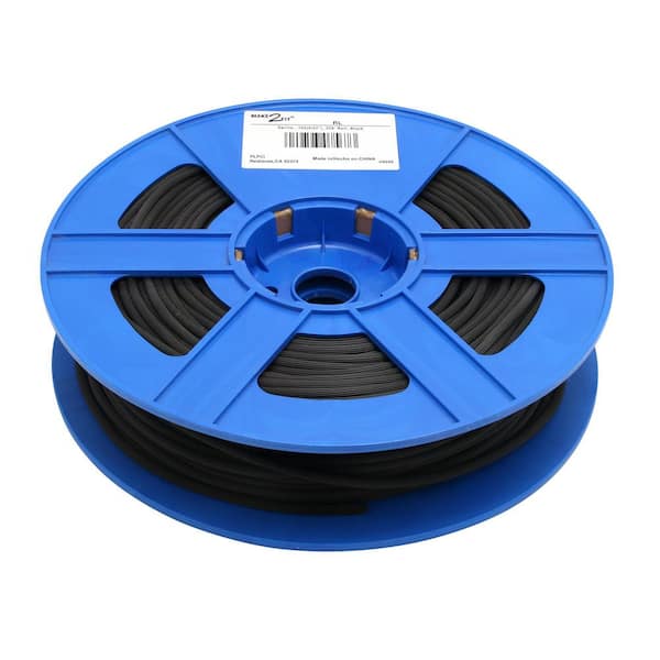 Prime-Line 0.155 in. (5/32 in.) x 250 ft. Vinyl Black in Color Screen Retainer Spline