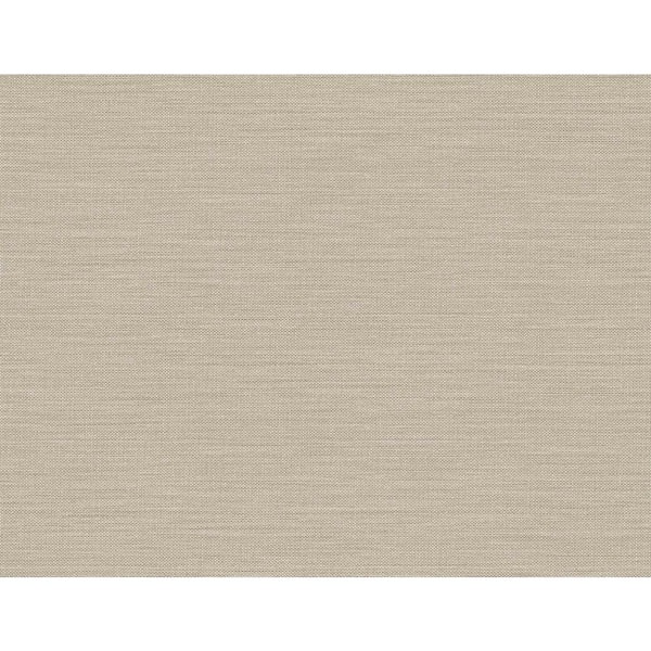 Seabrook Designs 60.75 sq. ft. Nutshell Libeco Embossed Vinyl Unpasted Wallpaper Roll