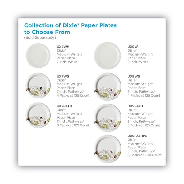 Dixie Ultra 8 1/2 Heavyweight Paper Plates (300 ct.)