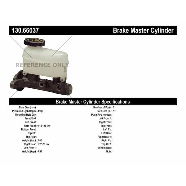 Centric Parts Brake Master Cylinder