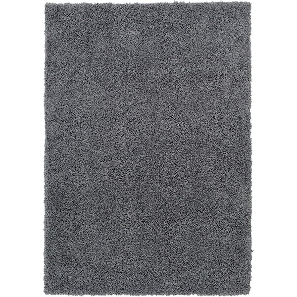 TrafficMaster Night/Shade Shag 5 ft. x 7 ft. Area Rug