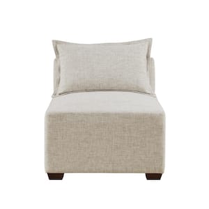 Molly 30 in. Fabric Sectional Sofa in. Linen