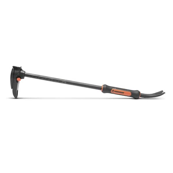 Crescent 24 in. Adjustable Board Bending Pry Bar with Nail Puller and Grip