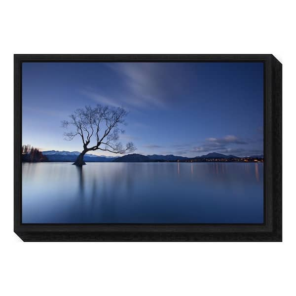 Amanti Art "Wanaka Twilight" by Yan Zhang Framed Canvas Wall Art