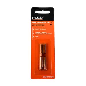 .030 Contact Tip for MIG and Flux-Core Wire Welders, Tweco Style (11-23) 4-Pack
