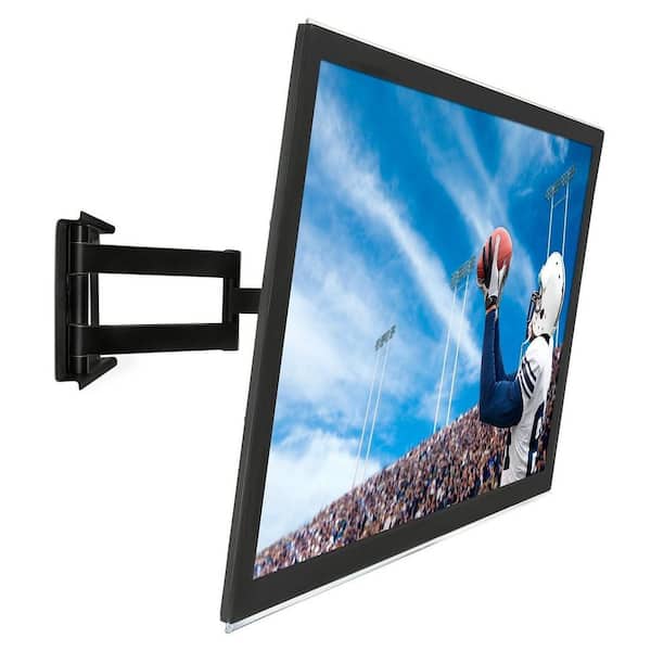 Retractable Heavy Duty Low Profile Full Motion TV Wall Mount with Long Extension for 43 in. to 75 in. TVs