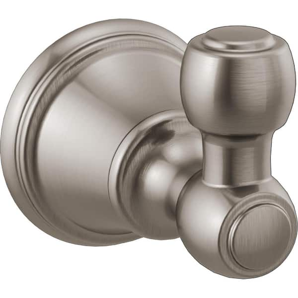 Delta Woodhurst Single Towel Hook Bath Hardware Accessory in Stainless Steel