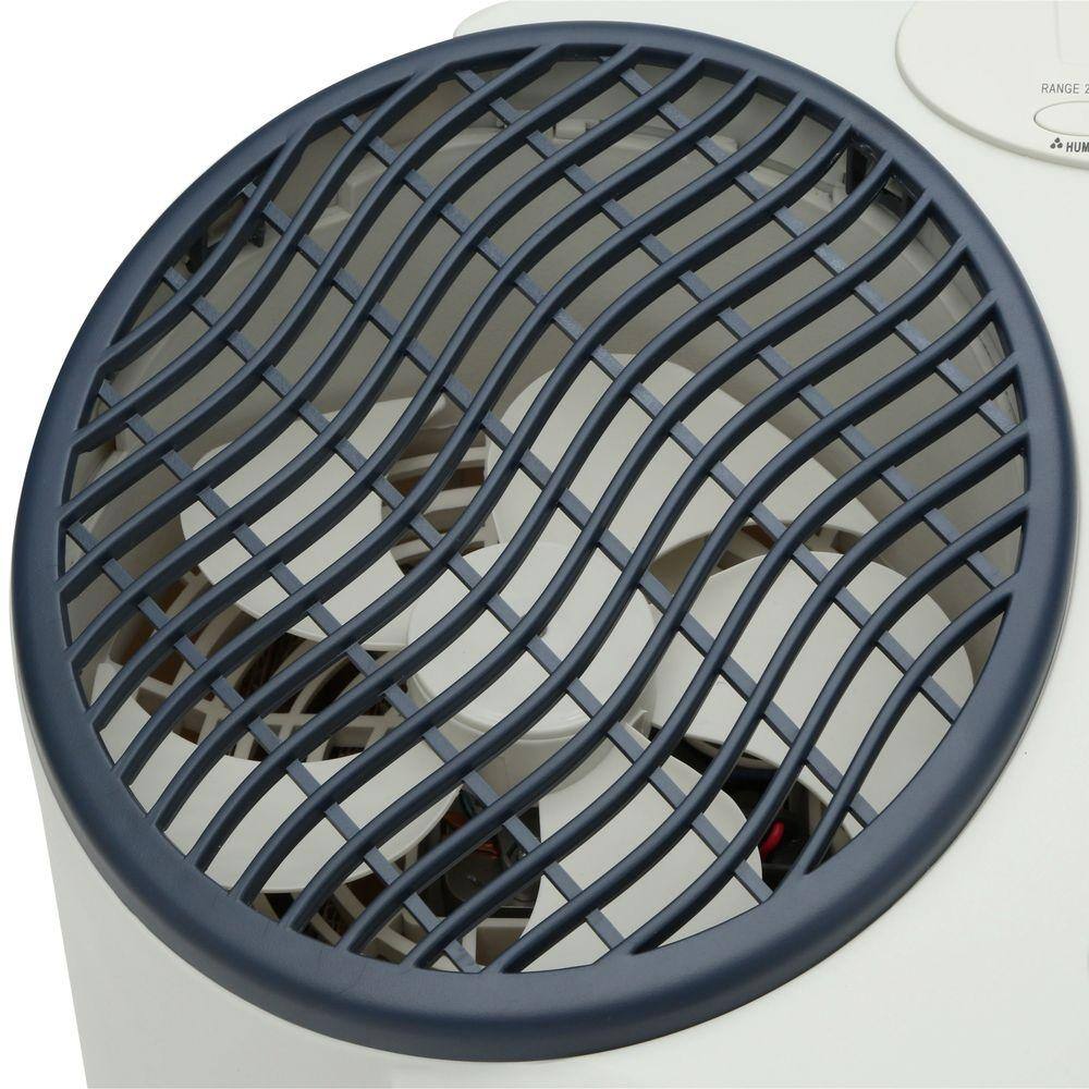 White Digital Evaporative Tabletop Humidifier with Humidistat