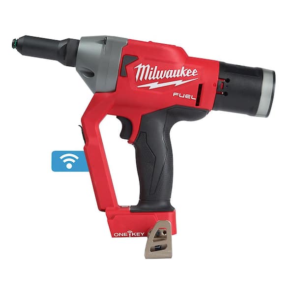 Milwaukee M18 FUEL ONE-KEY 18-Volt Lithium-Ion Cordless Rivet Tool (Tool-Only)  2660-20 - The Home Depot