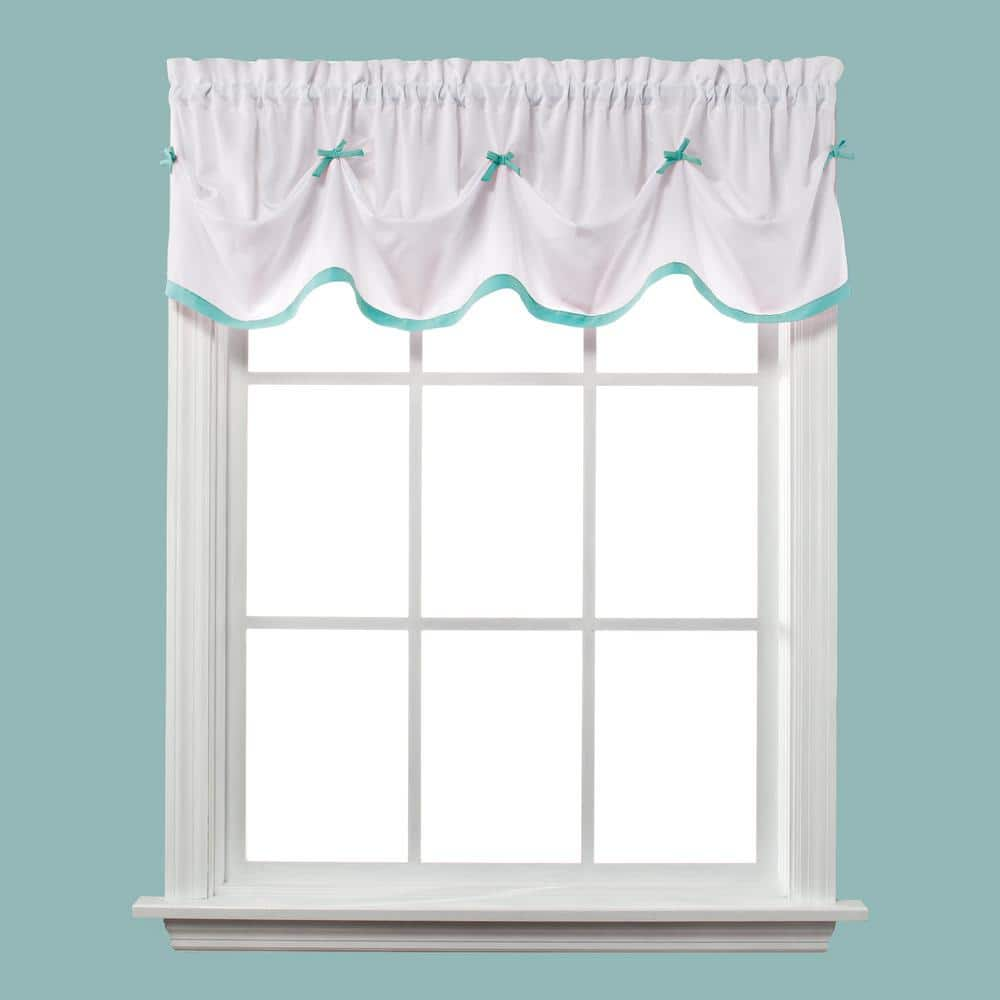 Turquoise Valance, Window Valance, Scalloped Valance, Decorative Valance,  Window Treatment, Window Curtain, Home Decor -  Canada