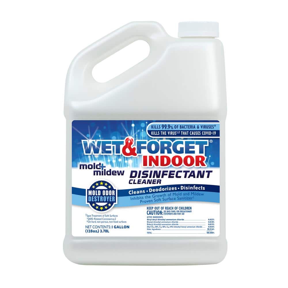 Reviews for Wet and Forget 1 gal. Indoor Mold and Mildew Disinfectant  Cleaner