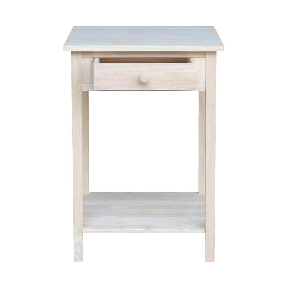 Unfinished Storage End Table - thumbnail 9