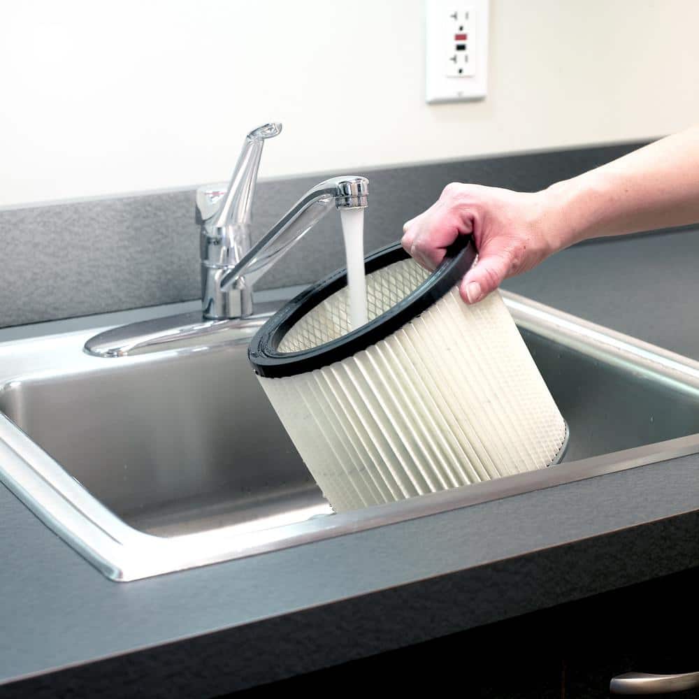 White Paper Cartridge Filter for Wet/Dry Vacuums