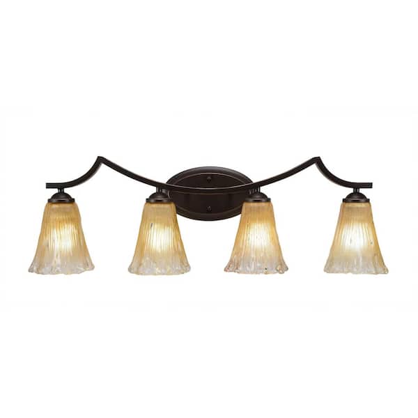 Unbranded Cleveland 7.75 in. 1-Light Dark Granite Vanity Light