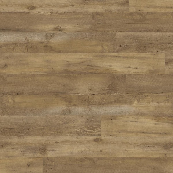 DuraDecor Classy Chic Hurry Home Hazelnut 12-MIL x 7 in. x 48 in. Glue Down Waterproof Luxury Vinyl Plank (51.33 sq. ft./carton)