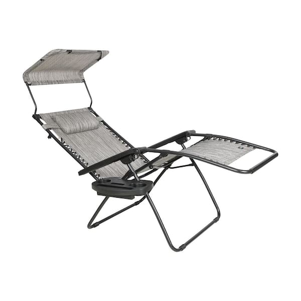 Bliss Hammocks Gravity-Free 28 Reclining Chair w/ Pillow and Wheels 