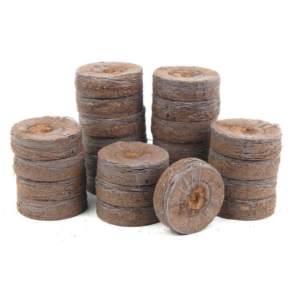 Growing Supplies Seed Starting 50mm Jiffy Peat Pellets Case of 486 