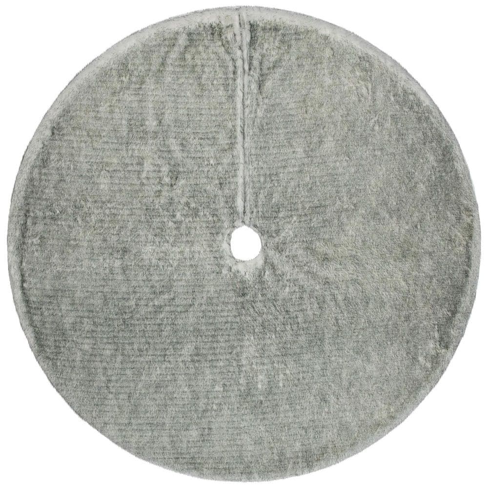 Silver Fox Faux Fur Christmas Tree Skirt-48in. price history on PriceWatchPro
