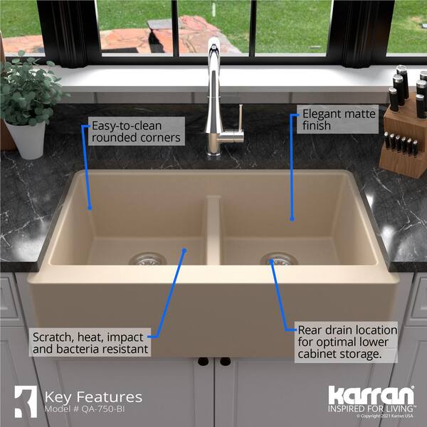 Karran 16-Gauge Stainless Steel 25 in. Single Bowl Drop-In Kitchen Sink  with Grid and Basket Strainer EL-30-PK1 - The Home Depot